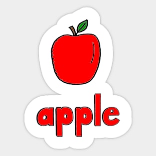 This is an APPLE Sticker